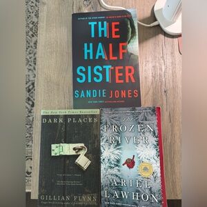 Book Bundle: The Half Sister, Dark Places, The Frozen River